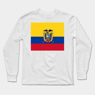 Ecuador Flag Long Sleeve T-Shirt